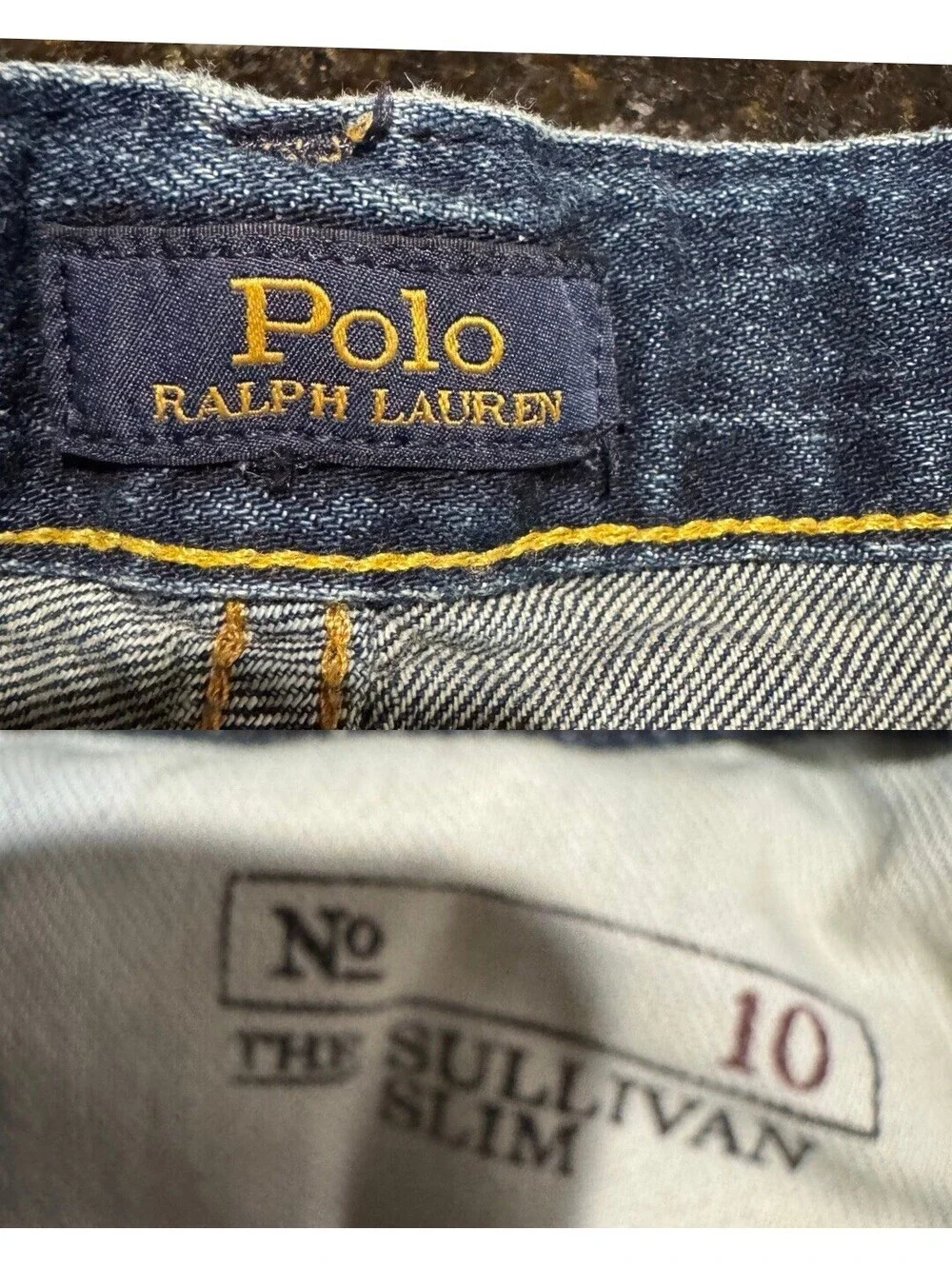 Boys Size 10 Brooks Brothers Tan Corduroy Pants + Polo Ralph Lauren Jeans